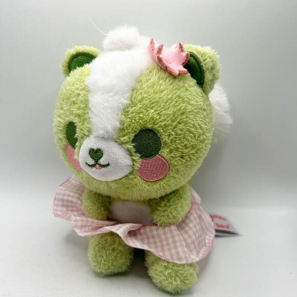 Cuddle Barn PlushGoals Lil Series Sweetie The Grassy Skunk Kawaii Stuffed Toy 6” - Picture 2 of 5